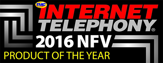 Dialogic Internet Telephony NFV Product of the Year 2016